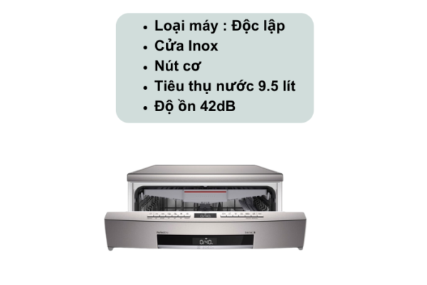 Tổng quan máy rửa chén SMS6ZCI08E