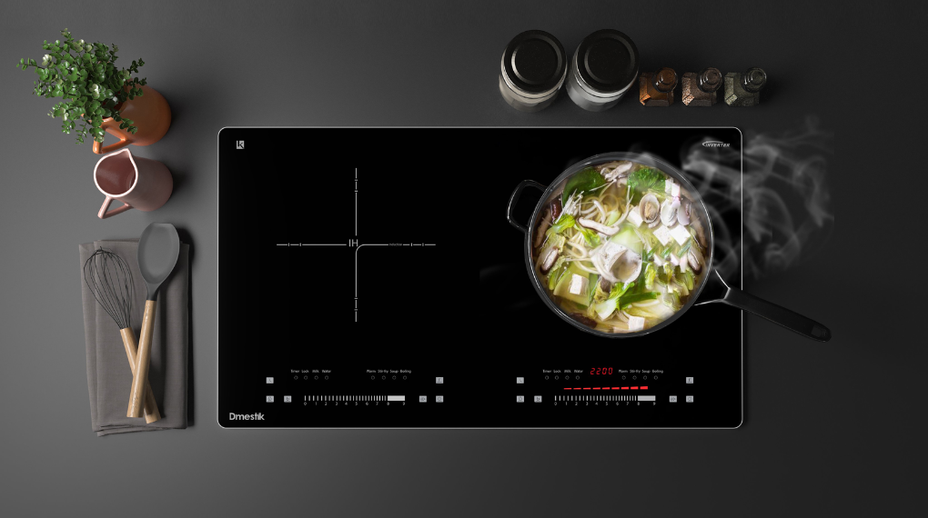 bếp từ đôi dmestik AM-D216 đà nẵng