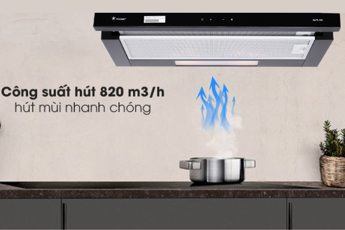 Máy Hút Mùi Âm Tủ Pramie ALP9-700 Máy hút mùi âm tủ Pramie ALP9-700