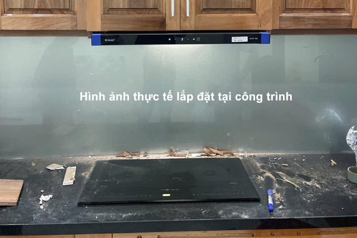 Hướng dẫn lắp đặt và bảo dưỡng Máy hút mùi âm tủ Pramie tại nhà Thực tế máy hút mùi âm tủ Pramie ALP9-700