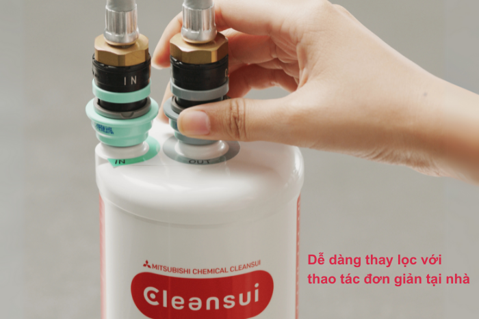 Máy Lọc Nước Mitsubishi Cleansui EU101 Thiết bị lọc nước Mitsubishi Cleansui EU101