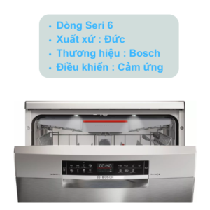 Điều khiển máy rửa chén Bosch độc lập SMS6ZCI16E
