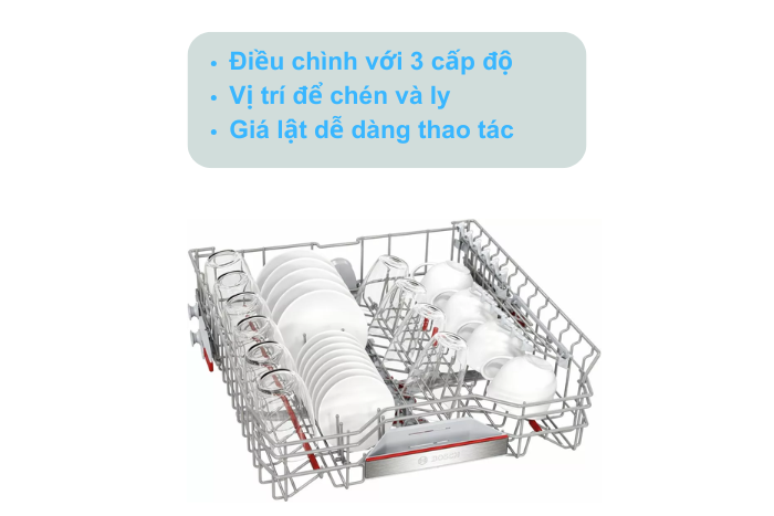 Máy Rửa Chén Độc Lập Bosch SMS6ZCI16E | Serie 6 Máy rửa chén Bosch độc lập SMS6ZCI16E