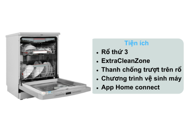 máy rửa chén độc lập bosch SMS6ZCI08E