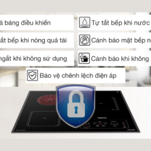 Bếp Từ Hồng Ngoại Lắp Âm Pramie 2108 Bếp từ và hồng ngoại Pramie