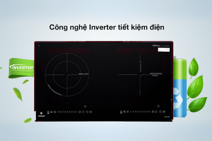 Bếp Từ Hồng Ngoại Lắp Âm Pramie 2108 Công nghệ Inverter