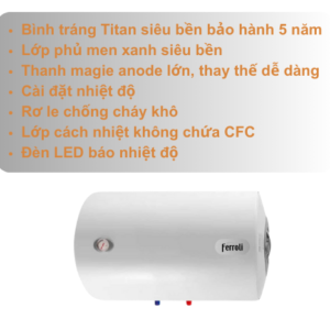 Bình nước nóng Ferroli AQUA 50L