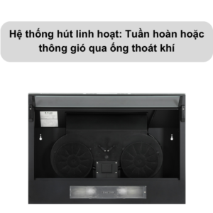 Công năng máy hút mùi âm tủ Pramie