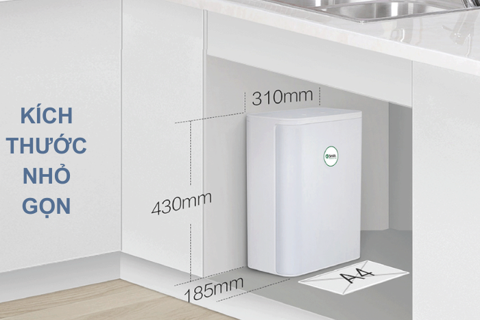 Máy Lọc Nước AO Smith S600 Kích thước máy lọc ước AO Smith S600