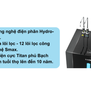 Máy lọc nước nóng lạnh ion kiềm Karofi S86