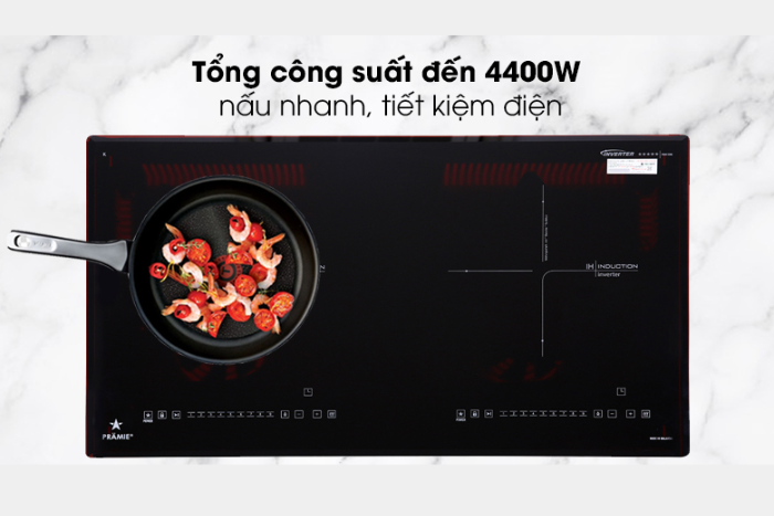 Review Chi Tiết 3 Dòng Bếp Từ Pramie Đang Được Ưa Chuộng Nhất! Công suất lên đến 4.4kW