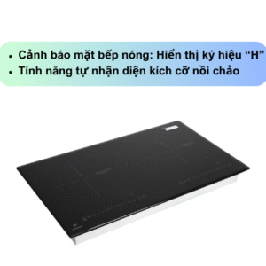 Điều khiển bếp từ đôi lắp âm Pramie PRMY-2208