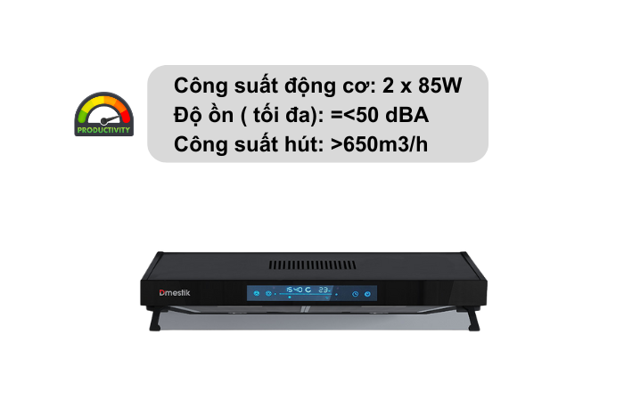 Máy Hút Mùi Dmestik TL4870 DMK Động cơ máy hút mùi dmestik TL4870