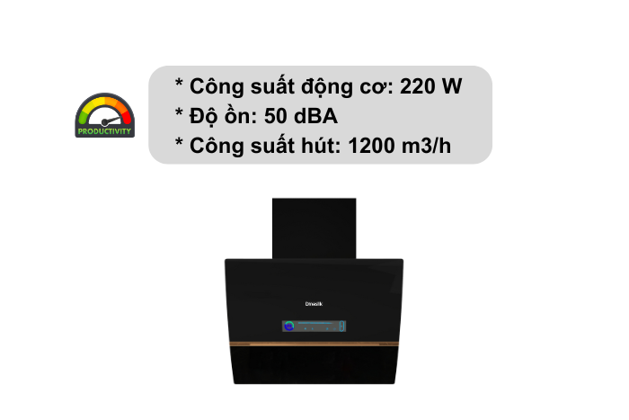 Máy Hút Mùi Dmestik TL4770 DMK hút mùi dmestik TL4770 DMK