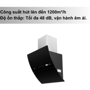 Máy Hút Mùi Kính Vát Pramie DE19-700 Công năng hút mùi kính vát pramie