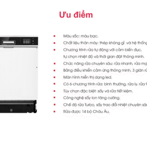 máy rửa bát âm tủ Dmestik
