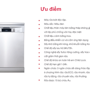 máy rửa chén độc lập Dmestik