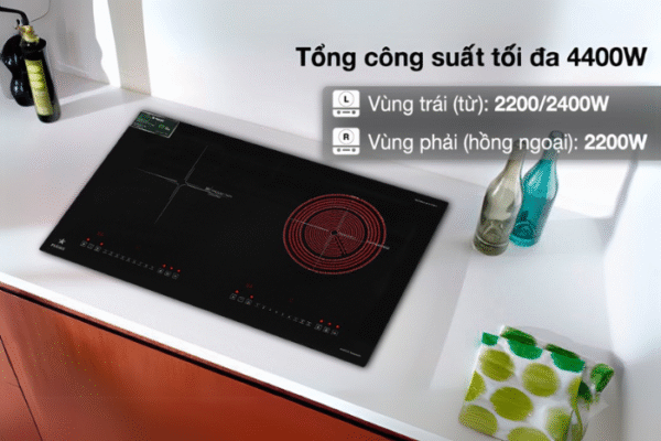 Bếp từ hồng ngoại lắp âm Pramie PRTH-A1