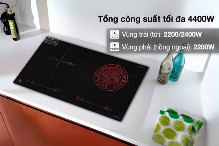 Bếp Từ Hồng Ngoại Lắp Âm Pramie PRTH-A1 Bếp từ hồng ngoại lắp âm Pramie PRTH-A1