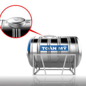 Bồn nước inox Toàn Mỹ 1000L ngang